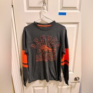 Mens NFL Denver Broncos Long Sleeve Shirt